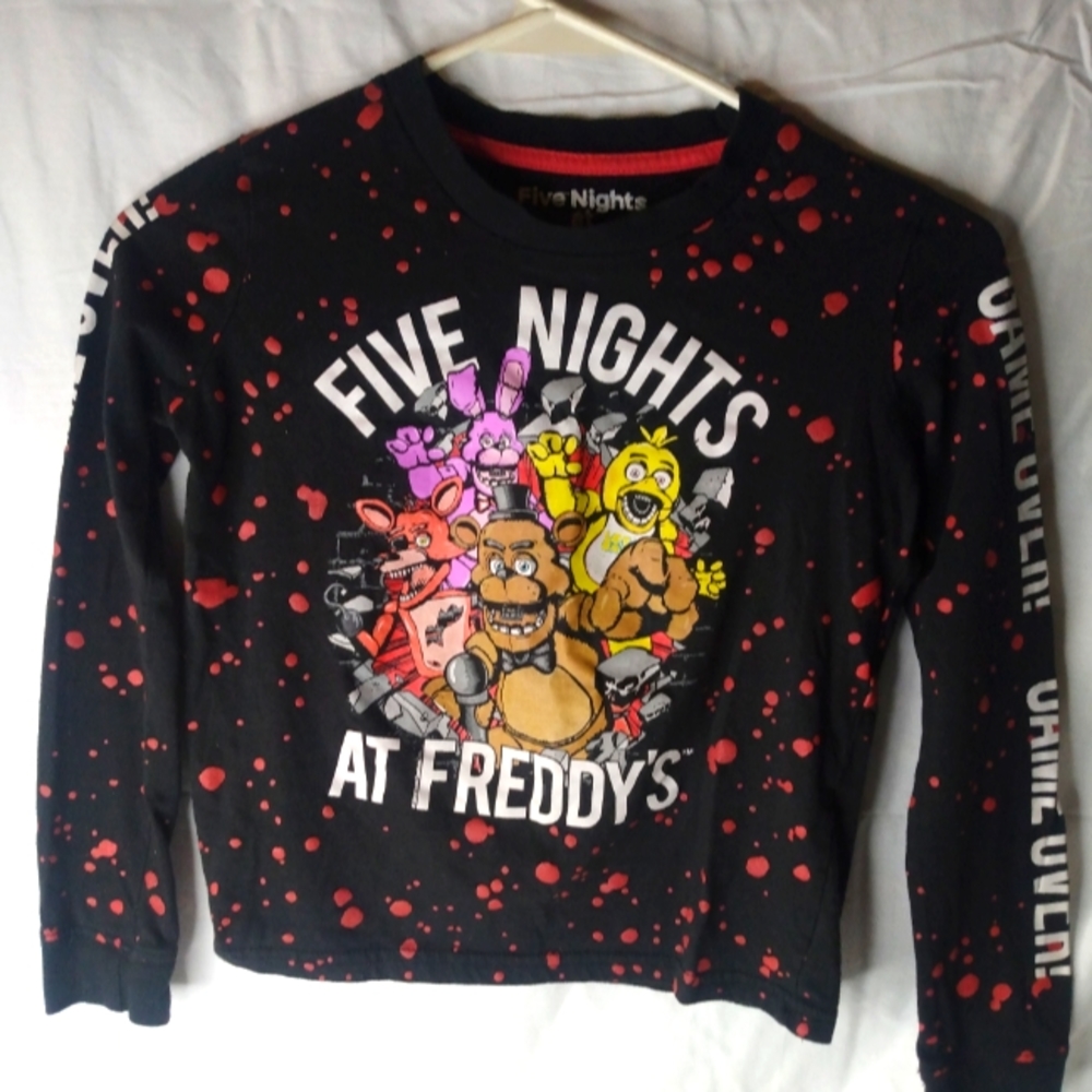 Five nights at Freddy's boys long sleeve shirt